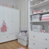 Babyzimmer Mary Weiss 140x70 zum Juniorbett umrüstbar bei Zimmeria.de