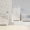 Babyzimmer Traum 3-teilig in Weiss bei Zimmeria.de