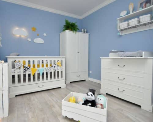 Babyzimmer Traum 3-teilig in Weiss bei Zimmeria.de