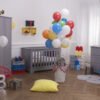 babyzimmer-traum-grau-dekoration-luftballons