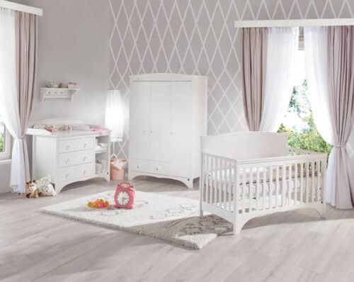 Babyzimmer Elisabeth weiß 3-teilig