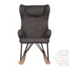 Kinderschaukelsessel-Kindersessel-Relaxsessel-De-Luxe-von-Quax-Schwarz-für-Babyzimmer-Dunkelgrau-zimmeria