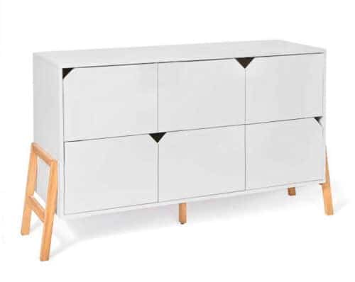 Kommode Babyzimmer Lotta 6er in Weiss bei Zimmeria.de