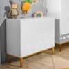 Kommode Babyzimmer Cube in Mattweiss bei Zimmeria.de