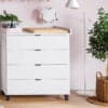 Kommode Babyzimmer Simple in Weiss bei Zimmeria.de