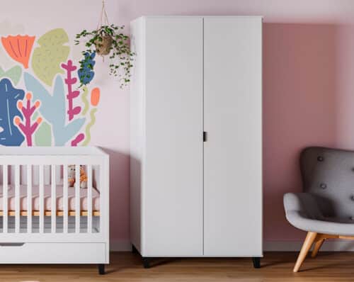 Kinderschrank Simple in Weiss bei Zimmeria.de