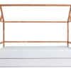 Kinderbett Hausbett Lotta in Weiss 90 x 200 cm bei Zimmeria.de