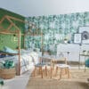 Kinderzimmer-Set Lotta mit Hausbett in Schneeweiß bei Zimmeria.de