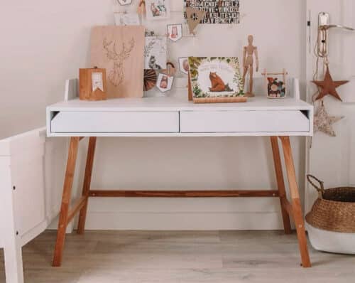 Schreibtisch Baby- & Kinderzimmer Lotta in Weiss bei Zimmeria.de