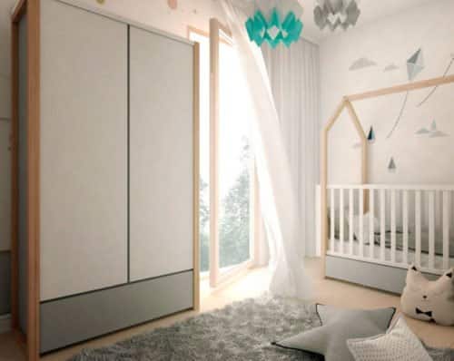 Kleiderschrank Pinette Kinder- & Babyzimmer bei Zimmeria.de