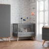 Babyzimmer-Set Nature Baby in Grau mit Eiche bei Zimmeria.de