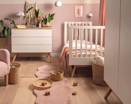 Babyzimmer-Set Nature Baby in Weiß mit Eiche bei Zimmeria.de