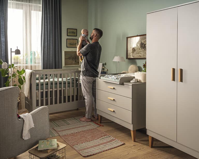 Kinderzimmer Lounge in Grau Lifestyle