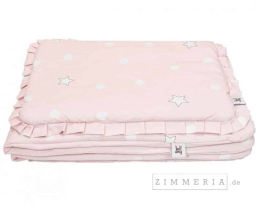 Baby Bettzeug Set 'Schwamm' Rosa mit Füllung bei Zimmeria.de