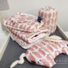 Baby 5er-Set Kissen Decke Bettumrandung Girlande Kopfkissen von Zimmeria.de