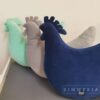Stillkissen Velvet Blau von Zimmeria.de
