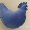 Stillkissen Velvet Blau von Zimmeria.de