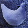 3er-Set Babybettzeug + Stillkissen Velvet Blau mit Füllung von Zimmeria.de