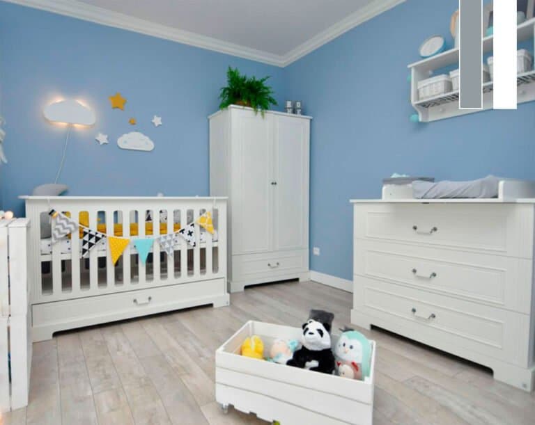 Kollektion Traum Babyzimmer in Grau & Weiss bei Zimmeria.de