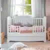 Babybett Constance 140x70 mit Barrieren