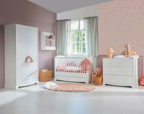 Babyzimmer Constance in weiss 3-teilig