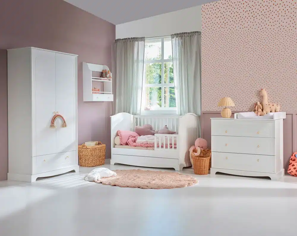 Babyzimmer Constance in weiss 3-teilig