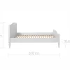 Kinderbett Constance 90x200 Abmessungen