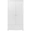 Kleiderschrank Constance in weiß