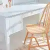 Schreibtisch für Kinderzimmer Constance in weiß